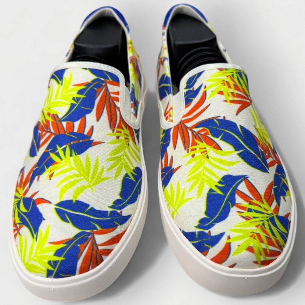 OluKai Lae‘ahi Pa‘i Men’s Slip-On Shoes Size 9.0 Off-White/Aloha10444-18HA - Picture 5 of 11